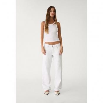 White Racerback Tank XL – Stradivarius Edition