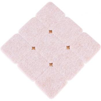 Kit 18 Feutres Anti‑Rayures, Rectangle Auto‑Adhésif