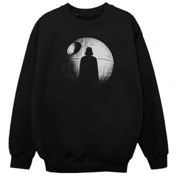 Maglia Star Wars 9-11 anni: Vader e la Stella della Morte in nero