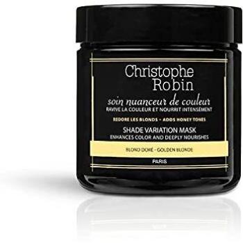 Christophe Robin Tempory Coloring Hair Mask in Golden Blond 250ml