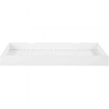 Blanc Tiroir lit extensible 90×190 cm – 177 × 21 × 89 cm