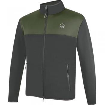 Forro Polar Wild Country Stamina Preto Fosco e Verde Oliva