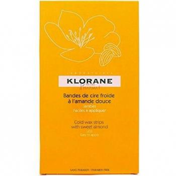 Klorane Sweet Almond Cold Wax Strips 6