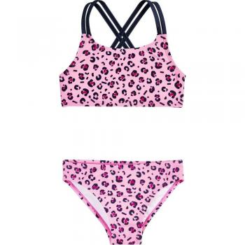 Leo PlayBikini UV-Protecté Rose – Maillot 2 Parties pour Jeunes Filles