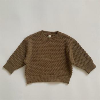 Mohair Loose Sweater for Children