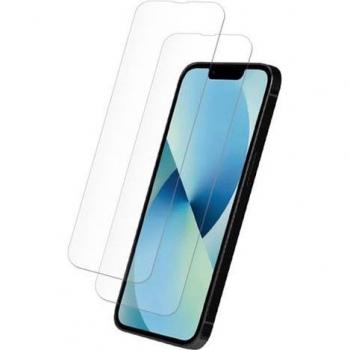 MyWay 2 Vasos de Cristal Templado para iPhone 14 Plus/13 Pro Max