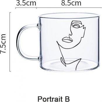 Couple Portrait Kawaii Mug