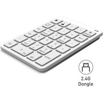 Teclado Numérico 2.4G con Funda de Plástico