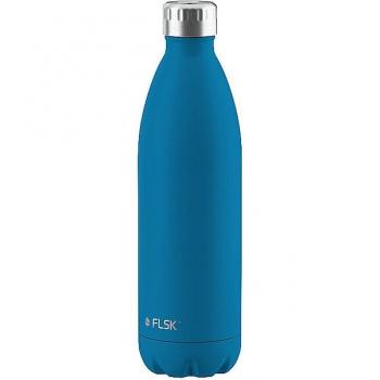 FLSK Öko‑Thermos flasche 1 l in Ocean Blau