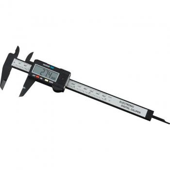 Wenwan Medidor Digital 0‑100 mm en Plástico y Carbono