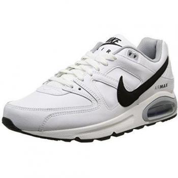 Nike Zapatillas Air Max Command Cuero Blanco / Negro EU 44.5