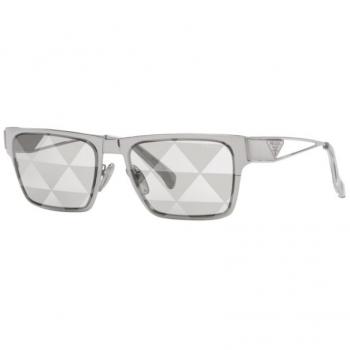 Prada PR 71ZS 1BC08V Óculos de Sol Prata para Homens
