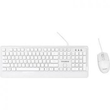 YASHI Keyboard & Mouse Set Bianco