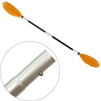 220cm 220cm Aluminum Alloy Double Blade Oar for Surfing and Fishing