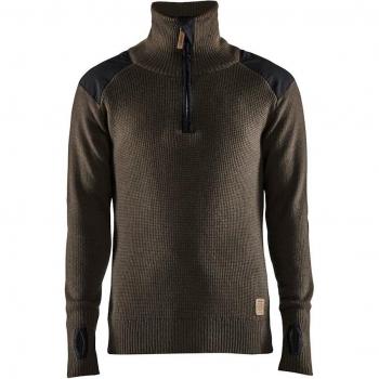 Blaklader Wool Collar Zip Sweat