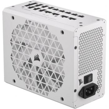 Corsair RMx Shift White Series, RM1200x Shift White, 1200 Watt, 80 PLUS GOLD Certified, Fully Modular Power (1200 W), PC Netzteil, Weiss