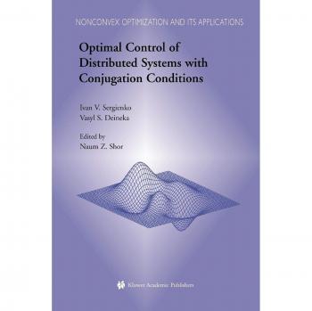 Optimal Control of Distributed Systems with Conjugation Conditions