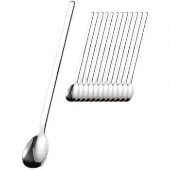 Cuillère à long manche BETTINA, 12 pièces, longueur 200 mm, acier inoxydable 18/10