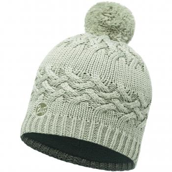 Creme‑Geflochtene Polarmütze für Erwachsene – Größe 1