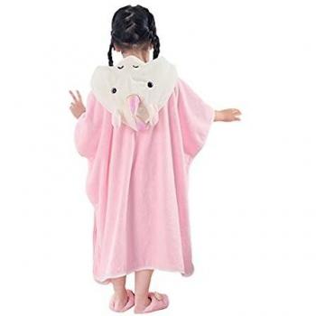 Giggle‑Bright Cotton Unicorn Bath Wrap