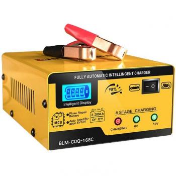 Chargeur de batterie AGM 6V/12V 15A pour démarrage