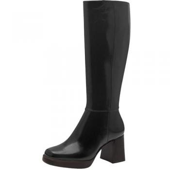 Bottes noires à talon 41