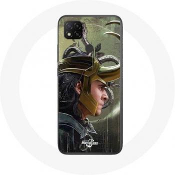 Coque Fanart Saison 1 pour Xiaomi Redmi 9C avec Loki Thor Ragnarok et Casque