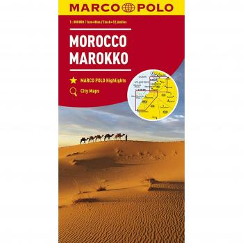 Marco Polo Länderkarte Marokko 1:800 000 (Marco Polo Kontinental /länderkarten)