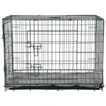 Nomad 2w1 M Zolux: gabbia per cani con tappeto – 76×53×59 cm