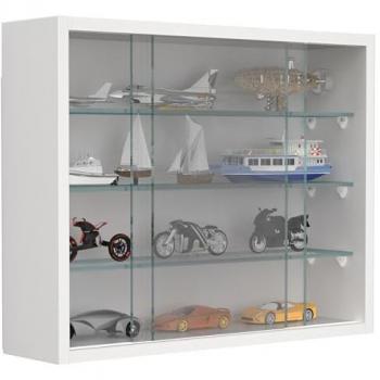 Vitrine murale Drivalo S 40 × 50 cm, 12 cm d’épaisseur, blanc