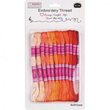 8M Cotton Sewing Thread Assortment