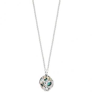 Tricolore Eleganza – Ciondolo in Argento 925