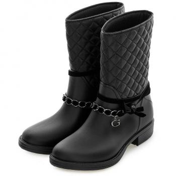 SCARPA DONNA GUESS FLROW3 RUB11 COLORE NERO