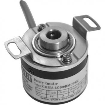 CALT 5 VDC Line Driver Optical Incremental Blind Hollow Shaft Rotary Encoder 600 P/R