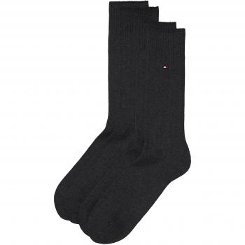 Pack de 2 Calcetines Tommy Hilfiger, Gris, 39/42
