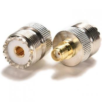 SMA Female to UHF Female Coaxial Adapter 1pc