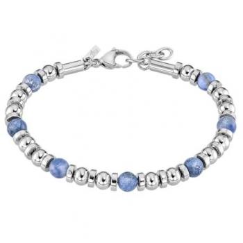 Lotus Edelstahl-Armband mit Glanzfinish
