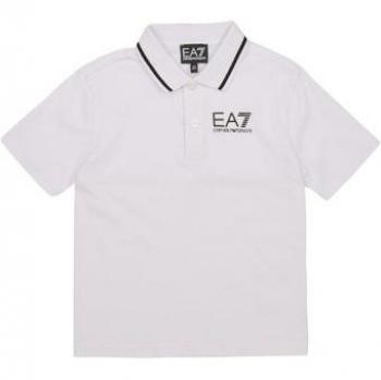 Giorgio Armani Polo enfant Emporio Armani EA7 76 Blanc 10 ans