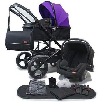 Pixini Kalani 3‑in‑1 Komplettset: Buggy, Wanne, Autositz + Zubehör