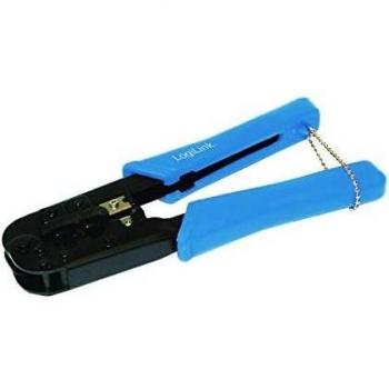 Crimpzange für RJ45 8P8C Steckverbinder, mit Abschneider