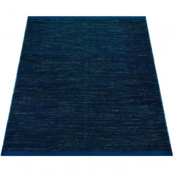 Scandinavo Jacquard Blu Tappeto