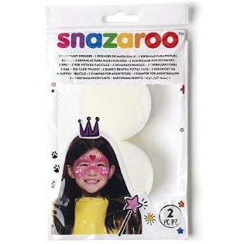Snazaroo Schminkschwämme für Kinderschminke, 1er Pack (2 Stück)