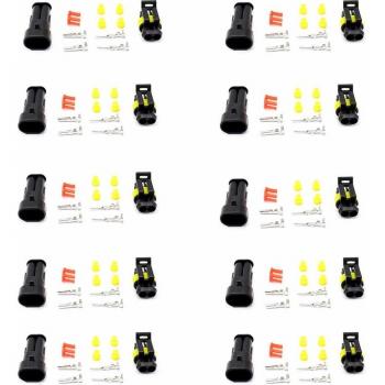 Kit de prises 2 broches pour véhicules à deux roues