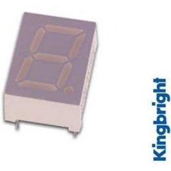 AFFICHEUR 7 SEGMENTS 10mm ANODE COMMUNE