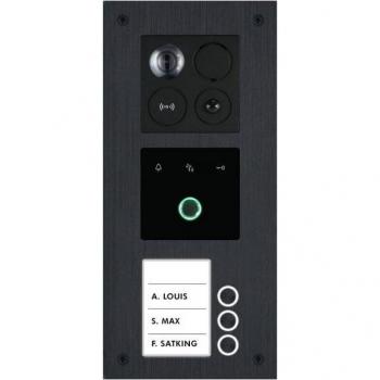 BALTER ERA IP Türstation Schwarz mit Fingerprint