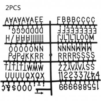 Changeable Letter Board Characters