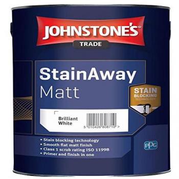 StainAway Matte Brilliant White – Johnstone’s 2.5 L Pack