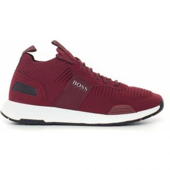 Titanium Runn Sneaker von BOSS – Herren, Rot, 43