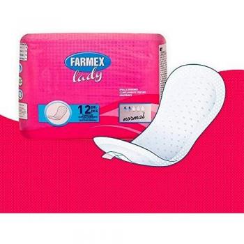 Farmex Pannoloni Sagomati Lady Assorbenza Normale 12 Pezzi