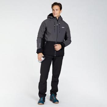 Regatta Herrenjacke Highton III Dunkelgrau mit Kapuze